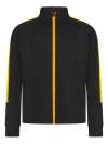 LV873 Finden + Hales Kids Knitted Tracksuit Top Finden & Hales Sign in to view prices Black / Gold colour image