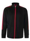 LV873 Finden + Hales Kids Knitted Tracksuit Top Finden & Hales Sign in to view prices Black / Red colour image