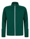 LV873 Finden + Hales Kids Knitted Tracksuit Top Finden & Hales Sign in to view prices Bottle Green / White colour image