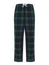 SM83 Kids Tartan Lounge Pants Bottle Green / Navy colour image