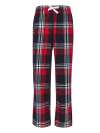 SM83 Kids Tartan Lounge Pants Red / Navy colour image