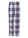 SM83 Kids Tartan Lounge Pants White / Pink colour image