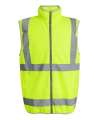 RG469 Regatta High Visibility Pro Full Zip Gilet Yellow colour image