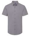 PR286 Supreme Short Sleeve Oxford Shirt Steel Grey colour image
