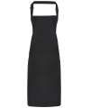 PR115 Waterproof bib apron Black colour image