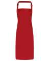 PR115 Waterproof bib apron Red colour image