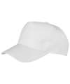 RC84J Boston junior 65/35 polycotton cap White colour image