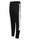LV883 Kids Knitted Tracksuit Pants Black / White colour image