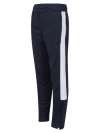 LV883 Kids Knitted Tracksuit Pants Navy / White colour image