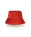 RC986 Recycled Bound Edge Bucket Hat Red colour image