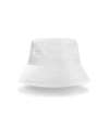 RC986 Recycled Bound Edge Bucket Hat White colour image