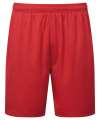 TR507 Unisex TriDri® Ion-Charge performance shorts Fire Red colour image