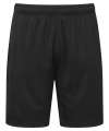 TR507 Unisex TriDri® Ion-Charge performance shorts Black colour image
