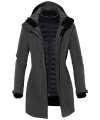 ST193 Women's Avalante system jacket Charcoal colour image