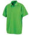 SR288 S288X Performance Aircool Polo Shirt Lime Green colour image