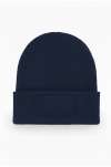 UC411 Rectangular Patch Beanie Navy colour image