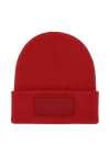 UC411 Rectangular Patch Beanie Red colour image