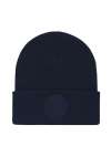 UC412 Circular Patch Beanie Navy colour image