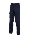 UC904L Cargo Trouser with Knee Pad Pockets Long Navy colour image
