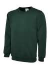 UX7 The UX Children's Sweatshirt Bottle Green colour image