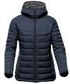 AFP-2W Stormtech Ladies Stavanger Thermal Padded Jacket Navy colour image