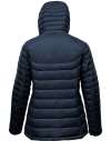 AFP-2W Stormtech Ladies Stavanger Thermal Padded Jacket Navy / Graphite colour image