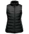 AFV-1W Stormtech Ladies Stavanger Thermal Bodywarmer Black colour image