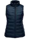AFV-1W Stormtech Ladies Stavanger Thermal Bodywarmer Navy / Graphite colour image
