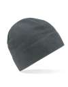 BB244R B244R Beechfield Recycled Fleece Pull-On Beanie Steel Grey colour image