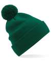 BB450N B450N Beechfield Organic Cotton Snowstar® Beanie Bottle Green colour image