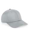 BB648 B648 Beechfield Urbanwear 6 Panel Snapback Cap Light Grey colour image