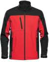 BHS-3 Stormtech Cascades Soft Shell Jacket Red / Black colour image