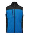 BHV-3 Stormtech Cascades Soft Shell Bodywarmer Azure Blue / Black colour image