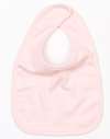 BZ12 BabyBugz Baby Bib Powder Pink colour image