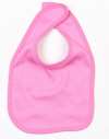 BZ12 BabyBugz Baby Bib Bubble Gum Pink colour image