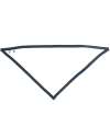 BZ23 BabyBugz Bandana Bib White / Nautical Navy colour image