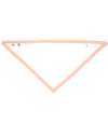 BZ23 BabyBugz Bandana Bib White / Powder Pink colour image
