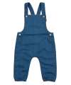 BZ56 BabyBugz Baby Rocks Denim Dungarees Organic Denim colour image