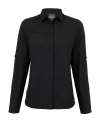 CR541 CES002 Craghoppers Expert Ladies Kiwi Long Sleeve Shirt Black colour image