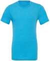 CV3413 3413 Canvas Unisex Tri-Blend T-Shirt Aqua Triblend colour image