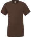 CV3413 3413 Canvas Unisex Tri-Blend T-Shirt Brown Triblend colour image