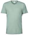 CV3413 3413 Canvas Unisex Tri-Blend T-Shirt Dusty Blue Triblend colour image