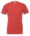 CV3413 3413 Canvas Unisex Tri-Blend T-Shirt Light Red Triblend colour image