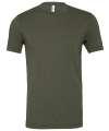 CV3413 3413 Canvas Unisex Tri-Blend T-Shirt Military Green Triblend colour image