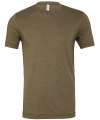 CV3413 3413 Canvas Unisex Tri-Blend T-Shirt Olive Triblend colour image