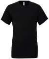 CV3413 3413 Canvas Unisex Tri-Blend T-Shirt Solid Black Triblend colour image