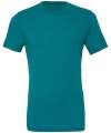 CV3413 3413 Canvas Unisex Tri-Blend T-Shirt Teal Triblend colour image