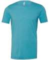 CVC3001 3001CVC Canvas Unisex Heather CVC T-Shirt Heather Aqua colour image