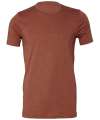 CVC3001 3001CVC Canvas Unisex Heather CVC T-Shirt heather clay colour image