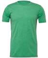 CVC3001 3001CVC Canvas Unisex Heather CVC T-Shirt Heather Kelly colour image